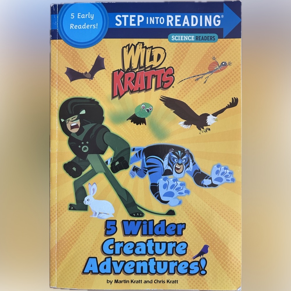 BUNDLE & SAVE🎉 Wild Kratts 5 Wilder Creature Adventures softcover Book